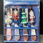 Vintage Boston Warehouse Heirloom Ornament Cheese Spreader Knives Box. Fixed Price $15.94.