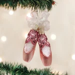 Old World Christmas Pair Of Slippers Glass Ornament 32030. Fixed Price $19.88.