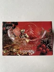 Mikasa Crystal 6 Footed Bowl Christmas Night New In Box Made Japan 4 Tall. Fixed Price $16.95.