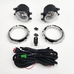 Fog Driving Light Lamp Kit For 11-17 Toyota Sienna Chrome Trim Wires Pair Set. Fixed Price $54.98.