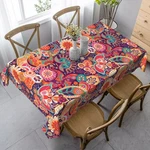 Mutakin Paisley Rectangle Red Washable Cover For De. Fixed Price $29.88.