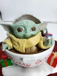 Kurt Adler Star Wars "the Child" Table Piece "merry Force Be With You" (LT2)**. Fixed Price $15.00.