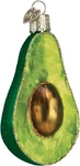 Old World Avocado Guacamole Glass Blown Ornament For Christmas.... Fixed Price $21.99.