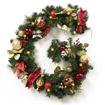 Valery Madelyn 6 Feet Pre-lit Christmas Garland With Lights For Mantle, Lighted. Fixed Price $51.95.