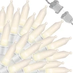 Lamphome 100 Count White Frost Christmas Lights,mini Clear 21FT .... Fixed Price $18.00.