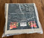 Christmas Hearth & Harbor Ornament Storage Box Container 2 Sided Duel Zipper. Fixed Price $20.00.