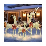 Winemana 5FT Reindeer Christmas Outdoor Decorations, Set Of 3 Extra Large Dee.... Fixed Price $242.43.