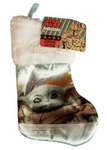 Disney Star Wars The Mandalorian Baby Yoda Hanging Christmas Holiday Stocking 8". Fixed Price $10.49.