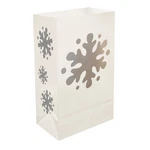 Lumabase Plastic Luminaria Bags, Snowflake - Set Of 12. Fixed Price $32.99.