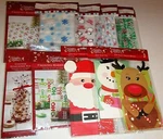 Holiday Die Cut /frosted Treat & Bakery Bags Assortment #1 Your Choice. Fixed Price $7.19.