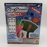 Star Shower Ultra 9 Outdoor Holiday Laser Light As-seen-on-tv, New Modes. Fixed Price $39.99.