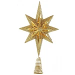 Kurt S. Adler Christmas Star Mini Tree Topper Burst 6.75 Inch Gold. Fixed Price $17.78.
