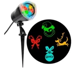 Gemmy The Grinch Lightshow Projection Whirl-a-motion Projector Window. Fixed Price $25.99.