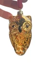 Martha Stewart Glass Gorgeous Gold Owl Ornament. Fixed Price $14.50.