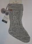 Koolaburra By Ugg Carla Christmas Holiday Stocking Gray Wild Dove Knit New. Fixed Price $24.56.