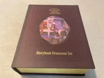 Disney Nightmare Before Christmas Storybook Ornament Set Tim Burton Of 5. Fixed Price $59.99.