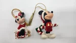 Lenox Disney 2024 Mickey & Minnie Figurine Ornaments Mouse Candy Cane Gift New. Fixed Price $66.00.
