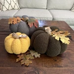 Mud Pie Shearling Accent Pillow Pumpkins 3 Sizes Color Choices You Pick. Fixed Price $44.99.