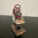Jacqueline Kent Collection Figure Muffin Master Giftcraft Christmas 2002. Fixed Price $60.00.