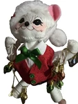 Annalee Christmas Lights Boy Mouse 2020 New 6 #R0E025. Fixed Price $24.25.