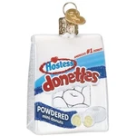 Old World Christmas Glass Blown Ornament, Hostess Donettes (with Owc Gift Box). Fixed Price $14.35.