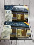 Holiday Time Swag Style String Lights 150 Ice Blue Bulb White Wire 10 Ft. Fixed Price $22.55.