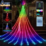 200 Led Christmas Tree Waterfall String Lights Indoor Outdoor Rgb Color Changing. Fixed Price $26.99.
