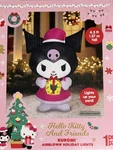 Gemmy Hello Kitty & Friends Kuromi Airblown Holiday Lights Inflatable 4.5FT. Fixed Price $44.99.