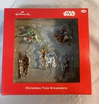 Hallmark Mini Christmas Tree Ornaments 2013 Star Wars Clone Set Of 5, Nip. Fixed Price $9.99.
