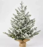 Wondershop 30 Unlit Potted Flocked Glittered Balsam Fir Tree Ornaments Not Incl. Fixed Price $34.99.