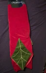 The Christmas Shoppe Red Velvet Tree Skirt 52IN Round 2023. Fixed Price $9.99.