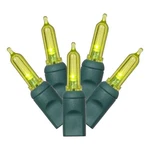 Vickerman 25' Color Box Italian Led Christmas Light Set In Lime Green. Fixed Price $32.72.