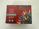 Celebrations Mini Set Multi-colored 20FT. 100 New. Fixed Price $6.00.