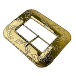 Santa Claus Cast Belt Buckle Christmas Holly Design Costume Accessory AE9988. Fixed Price $22.99.