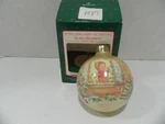 Hallmark Ornament 1987 Betsey Clark Home For Christmas #2 In Series-glass Ball. Fixed Price $7.00.