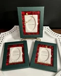 2002 Demdaco Christmas Ornament 1/2 X 1/4 #44005 Friendship FRAME-3. Fixed Price $13.00.