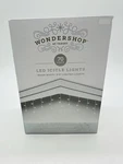 Wondershop 70CT Warm White Led Christmas Icicle Lights New. Fixed Price $14.99.