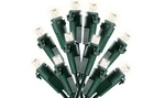 Warm White Led Christmas Lights - 100 Count Wide Angle Mini Tre.... Fixed Price $27.56.