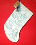 Horizon Christmas Doodle Stocking 17 Color Your Own Includes 3 Mini Marker. Fixed Price $9.95.