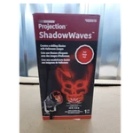 Gemmy Projection Shadowwaves Red Led Halloween Indoor Outdoor Light. Fixed Price $12.99.