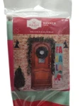 Holiday Time Fa La W/ Snowman Hanging Banner Christmas Door Decor 14" X 72". Fixed Price $5.99.