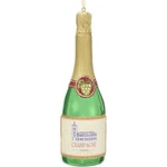 Kurt Adler Glass Ornament For Christmas Tree, Champagne Bottle, 6". Fixed Price $13.81.