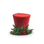 7" Red Top Hat Ornament Adorable New Raz 4416256. Fixed Price $24.95.