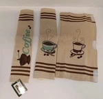 Coffee Appliance Handle Covers - 3, 6 3/4"L X 13 1/2"W Collections Etc.. Fixed Price $11.87.