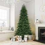 7.5 Ft Artificial Xmas Tree W/ 1019 Pe Pvc Branch Tips & Folding Metal Stand. Fixed Price $123.49.