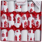 Robin Reed Sparkle Village Christmas Crackers 6PC 12" Party Favor 62321PICCADILY. Fixed Price $48.49.