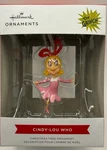 2025 Hallmark Dr Seuss The Grinch Cindy-lou Who Ornament. Fixed Price $13.99.