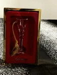 Gorham Lady Anne Mini Crystal Martini Glass Christmas Ornament Germany New 2000. Fixed Price $25.00.