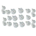 Iridescent Glass Ball Christmas Tree Ornament Set Of 20 Holiday Decoration J0316. Fixed Price $50.98.