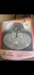 Bucilla Jeweled Musical Santas Christmas Tree 45" Skirt Round Partially Started. Fixed Price $130.00.